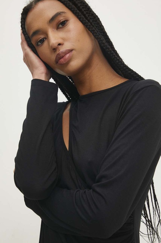 Šaty Answear.LAB čierna 8621.HWK