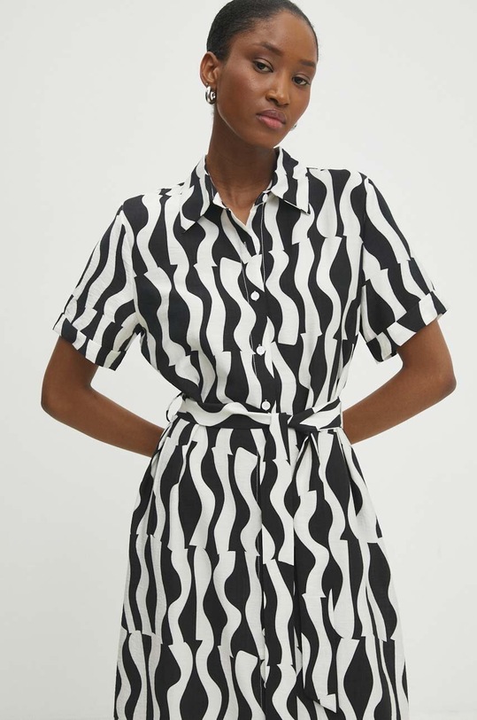 Answear Lab sukienka UK58583.HWK czarny