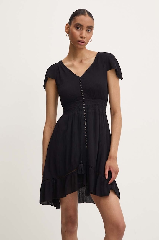 Answear Lab rochie batcha.short.fh negru WW24