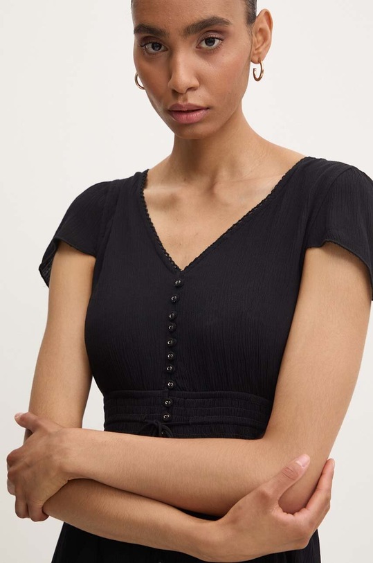 Answear Lab rochie negru batcha.short.fh