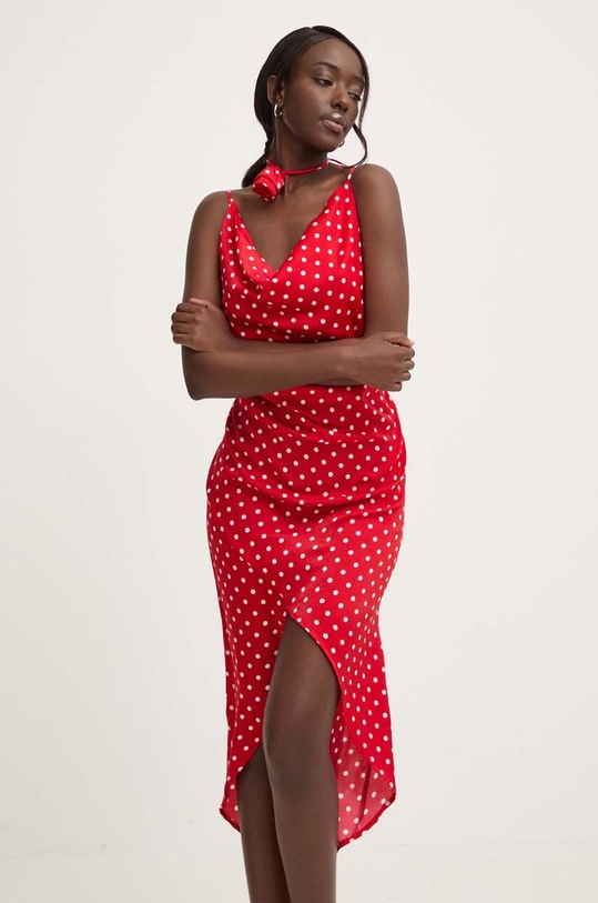 Answear.LAB sukienka YS169.hh czerwony WW25