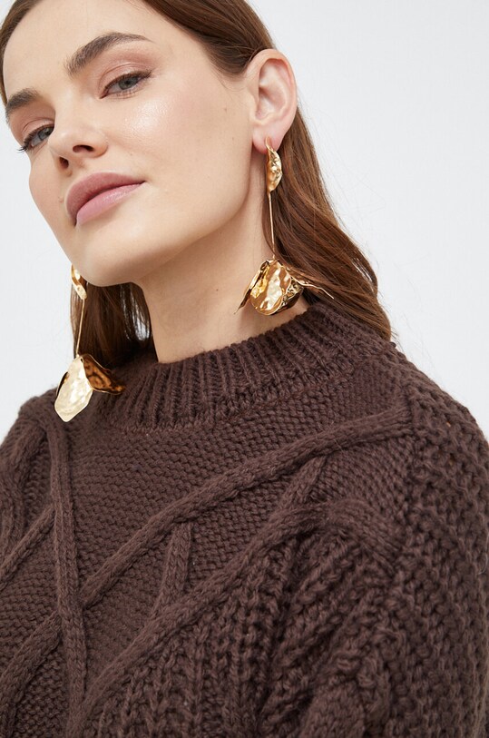 Answear Lab sweter brązowy 1905765.tdb