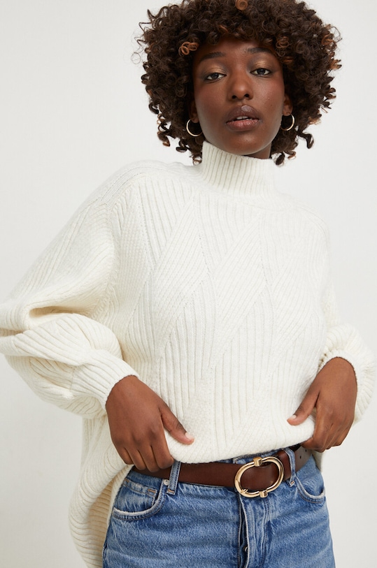 Svetr Answear.LAB 4086.TWK béžová WW24