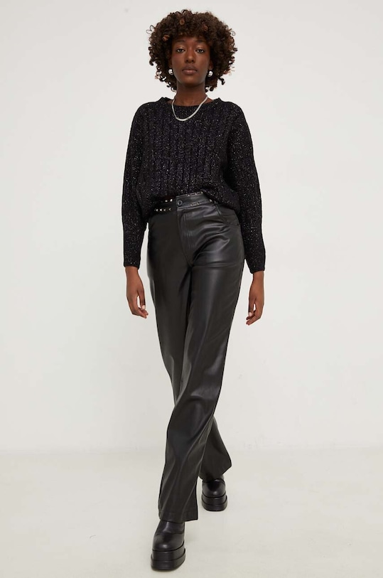 Answear.LAB sweter K5040.tjs czarny WW24