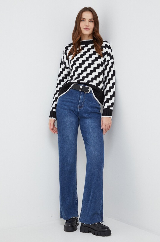 Pulover Answear.LAB 223007.TWK črna WW24