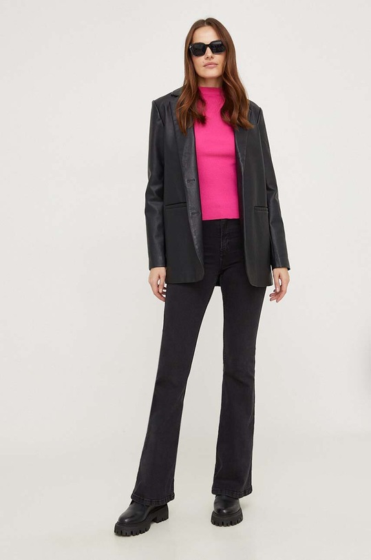 Answear Lab sweter 3545.HWK różowy WW24