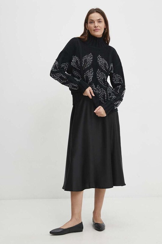 Answear Lab sweter ws2340.iw czarny WW24