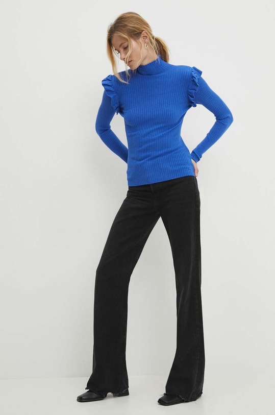 Answear Lab sweter w2613.idb niebieski WW24