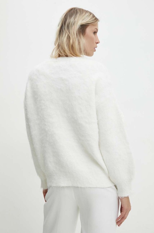 Odzież Answear Lab sweter z wełną Q5083.HWK biały