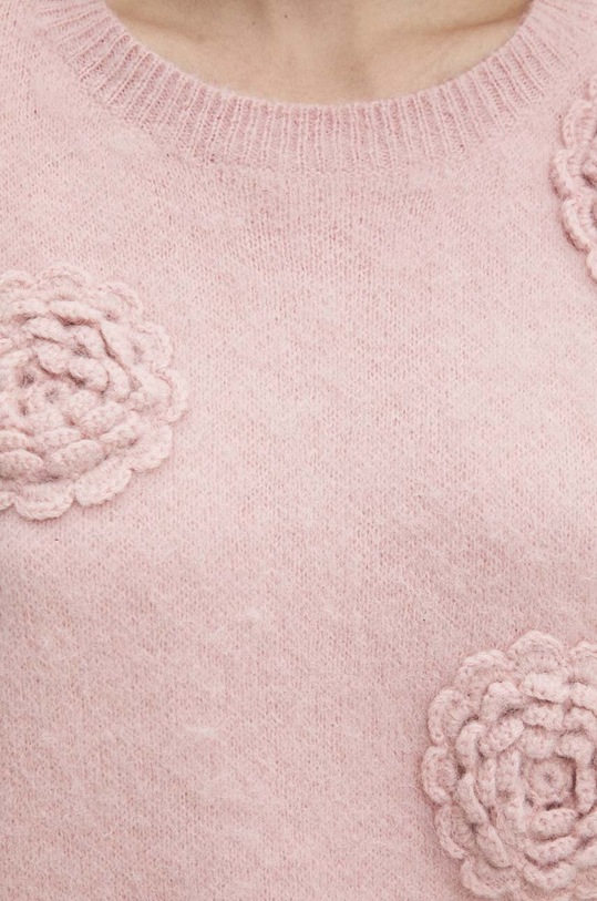 Vlněný svetr Answear.LAB Q5083.HWK růžová
