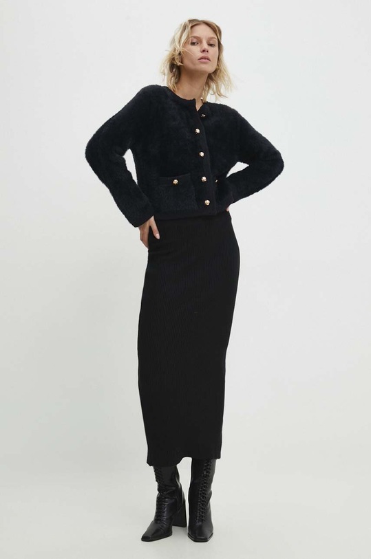 Answear Lab cardigan JP6697.HWK negru WW24