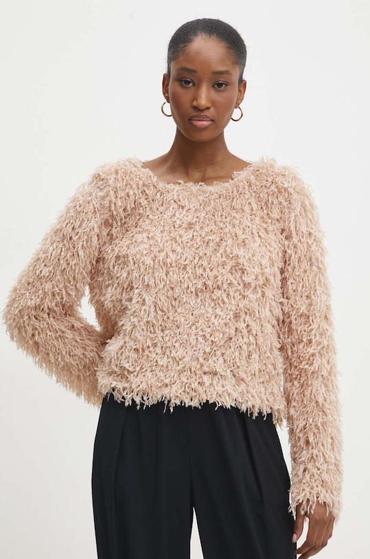 Πουλόβερ Answear.LAB μπεζ 8399.IKK