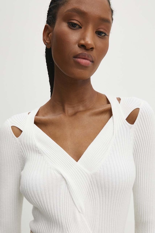 Answear Lab sweter biały 37050a.FKK