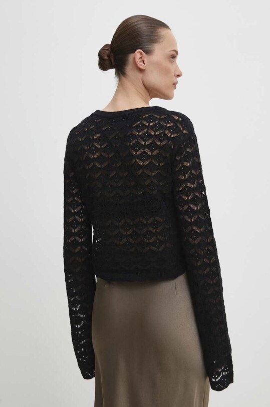 Одежда Хлопковый свитер Answear.LAB LK274LAUREN.GWK чёрный