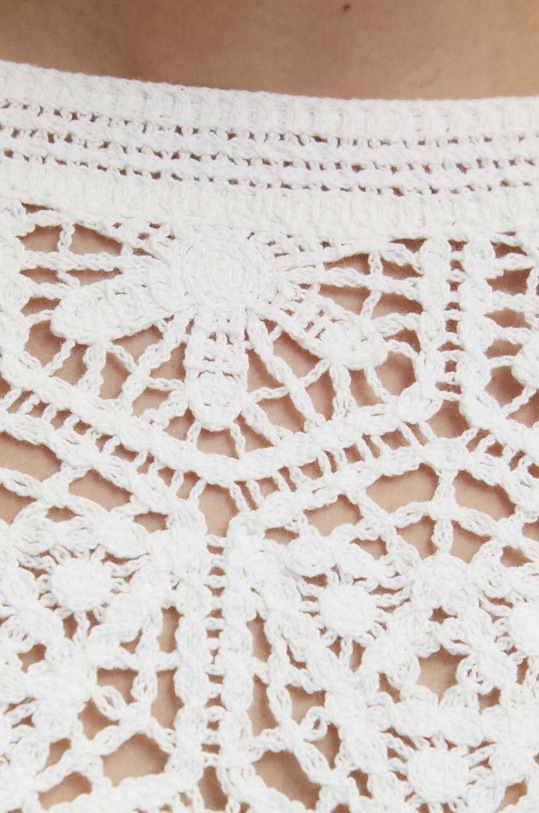 Answear Lab sweter bawełniany WF5174.gdb biały