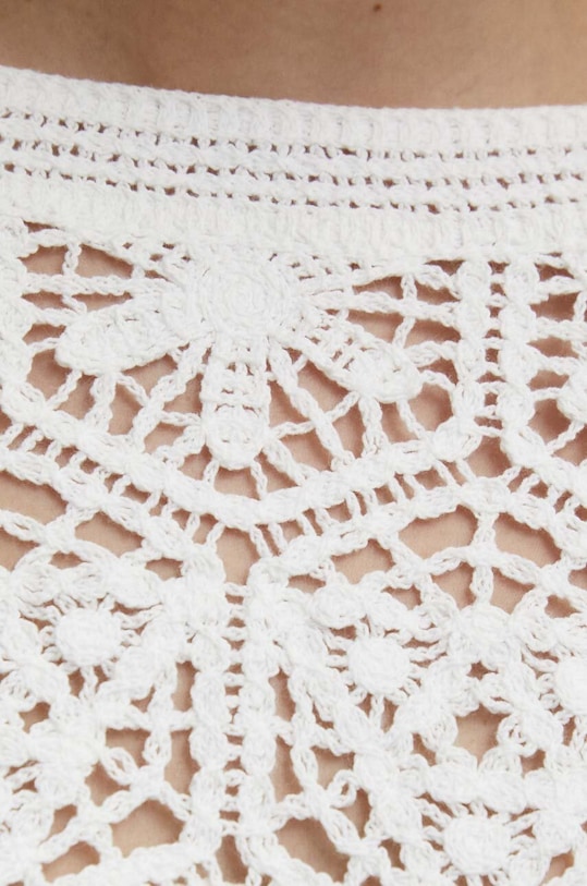 Answear Lab sweter bawełniany WF5174.gdb biały