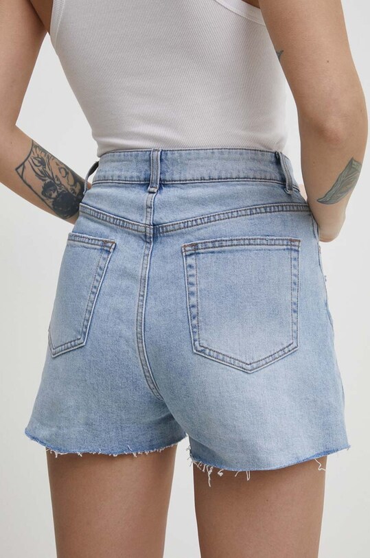 Îmbrăcăminte Answear Lab pantaloni scurti jeans JD456.fh albastru