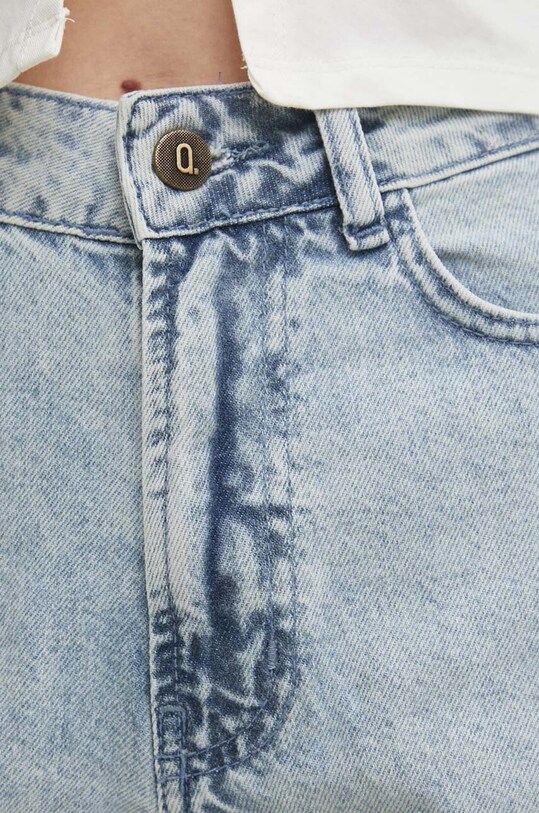 Answear Lab pantaloni scurti jeans 6111.td albastru