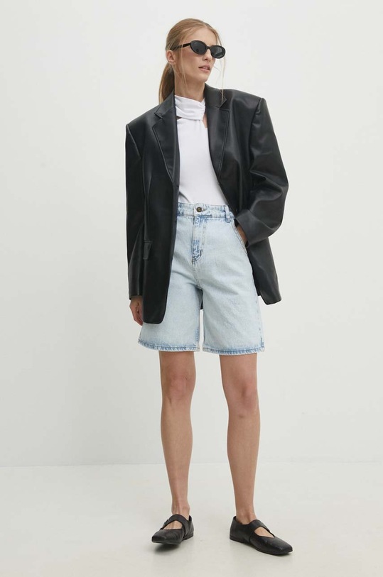 Answear.LAB szorty jeansowe 8043a.10687.th niebieski WW24