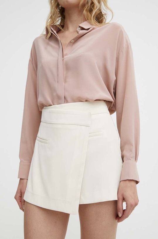 Answear Lab fustă-pantalon panza bej 10618.td