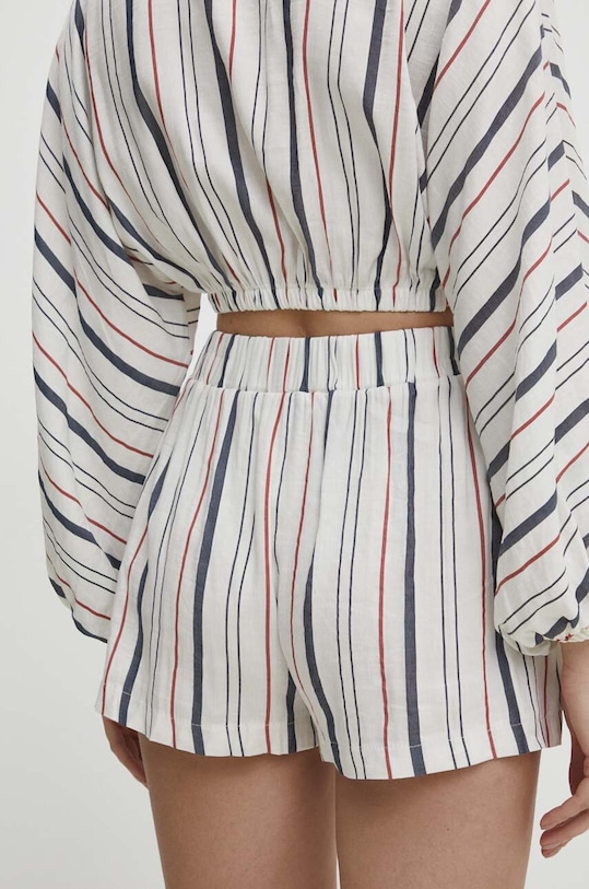 Odzież Answear.LAB szorty lniane 19205.tjs biały