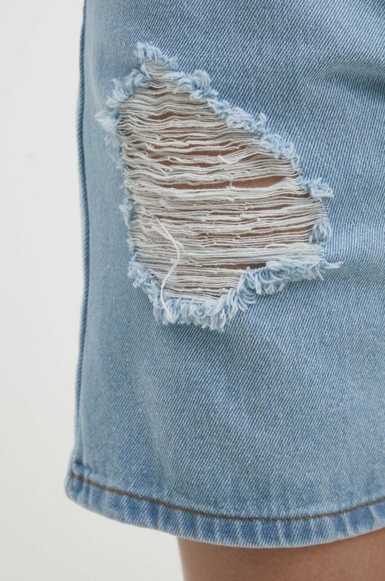 Answear Lab pantaloni scurti jeans ita6921.ijs albastru