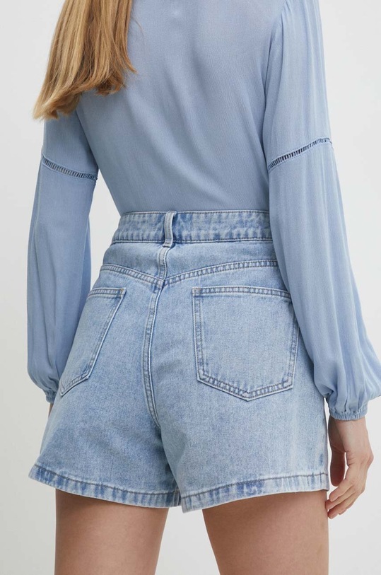 Îmbrăcăminte Answear Lab pantaloni scurti jeans jd503l.fh albastru