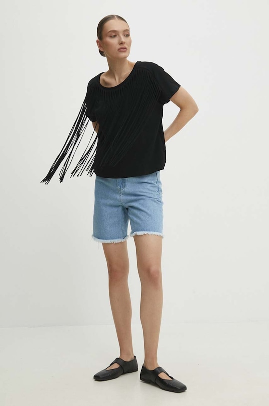 Jeans kratke hlače Answear.LAB 5236.fjs modra WW24