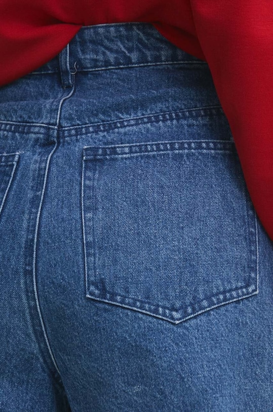 Дънков къс панталон Answear.LAB син 5236.fjs