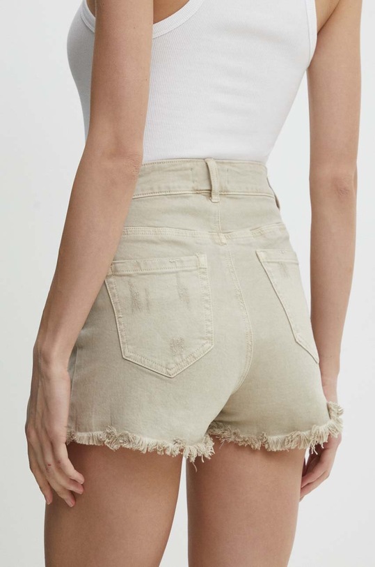 Îmbrăcăminte Answear Lab pantaloni scurti jeans 5623.pjs bej