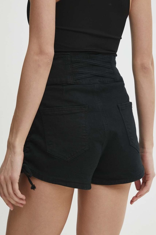 Îmbrăcăminte Answear Lab pantaloni scurti jeans 5383.pjs negru