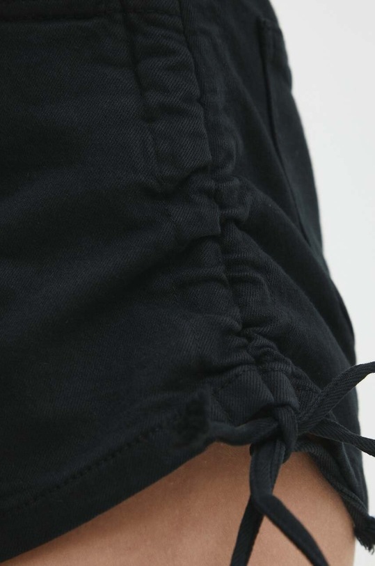 Answear Lab pantaloni scurti jeans 5383.pjs negru