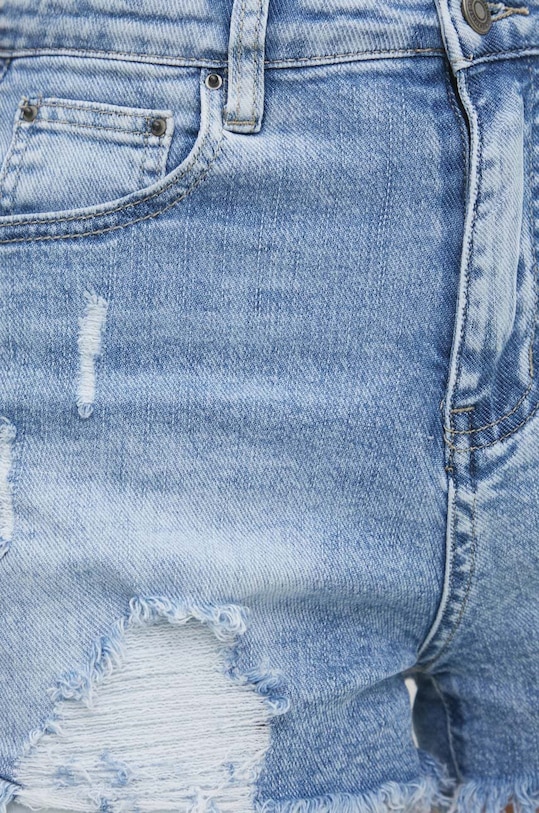 Answear Lab pantaloni scurti jeans jk5019.ijs albastru