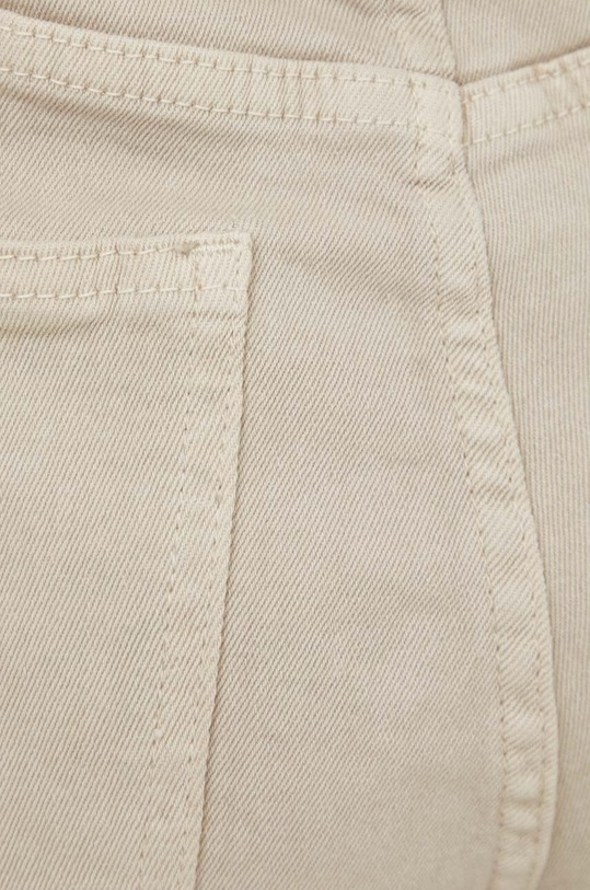 Answear.LAB szorty jeansowe a78.ijs beżowy