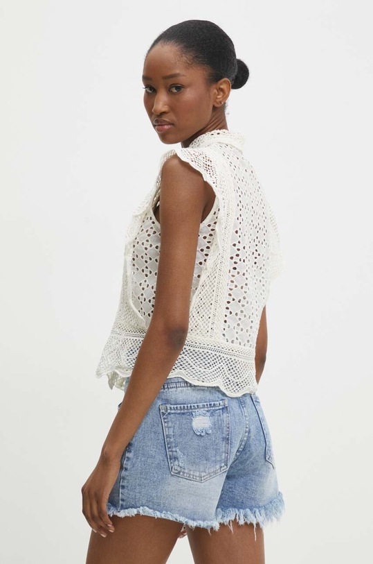 Answear Lab szorty jeansowe niebieski jk5008.ijs