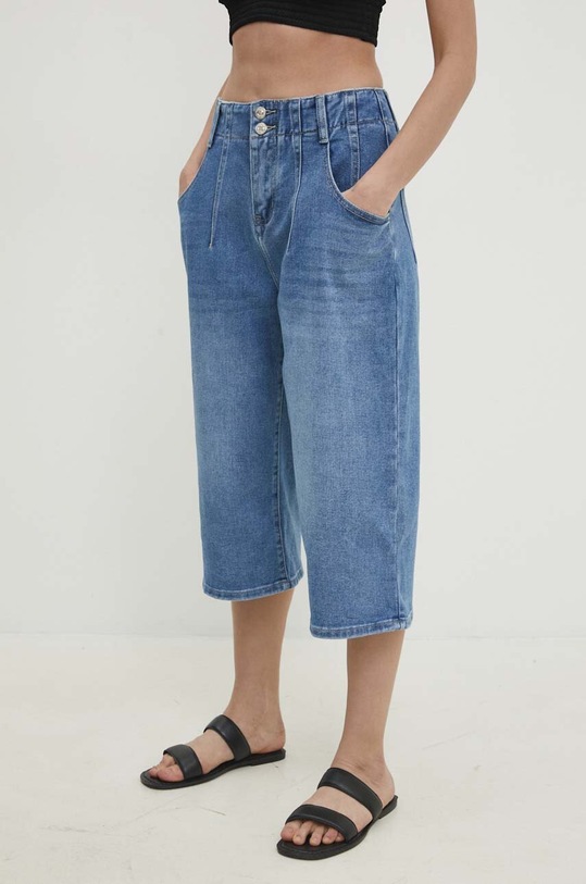 Τζιν σορτς Answear.LAB f31403.ijs μπλε WW24