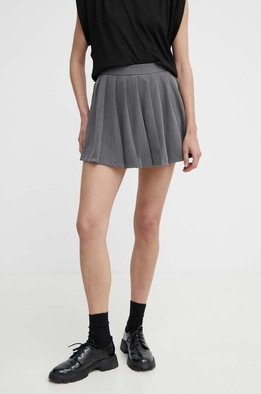 Answear Lab fustă-pantalon panza gri w9006.ijs