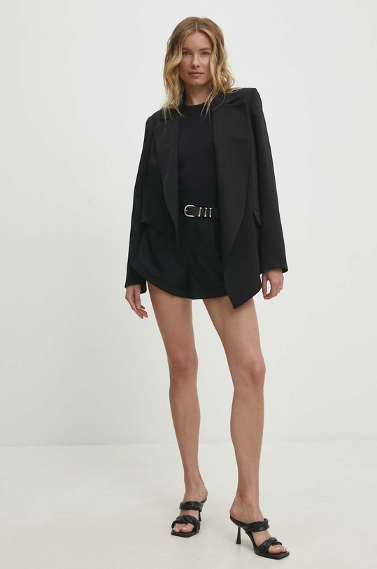 Answear Lab szorty w9981.ijs czarny WW24