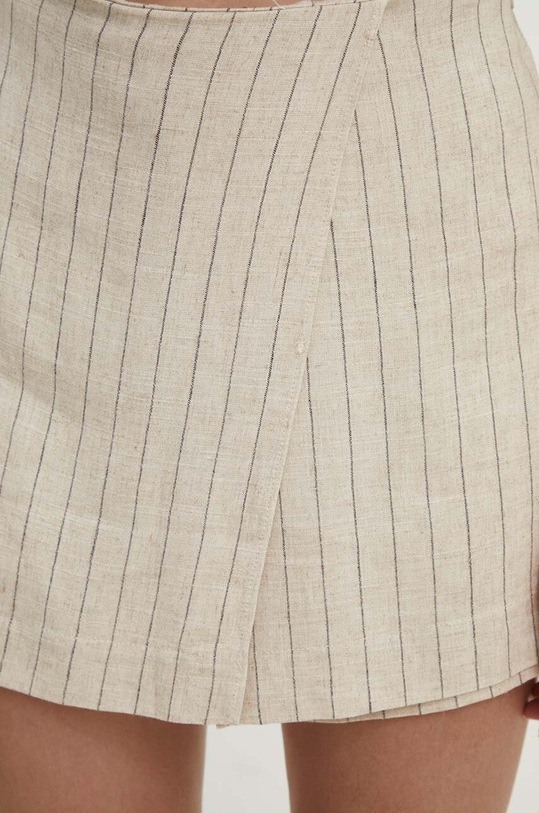 Штани-спідниця Answear.LAB бежевий 6218.TWK