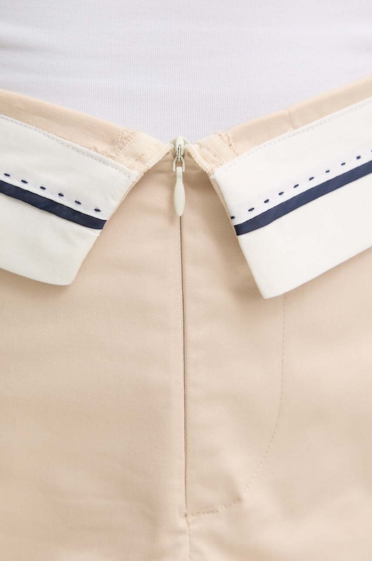 Answear Lab fustă-pantalon bej 12155.tjs