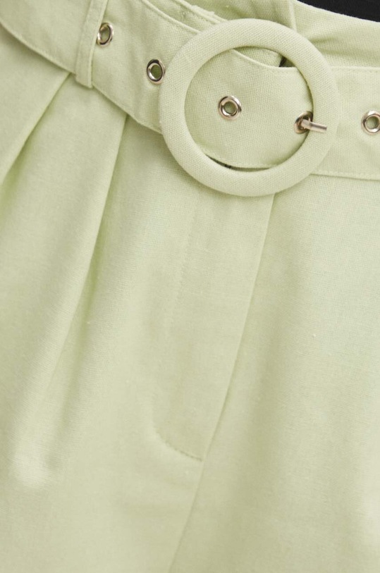 Answear Lab pantaloni scurți cu in verde 8958.fh