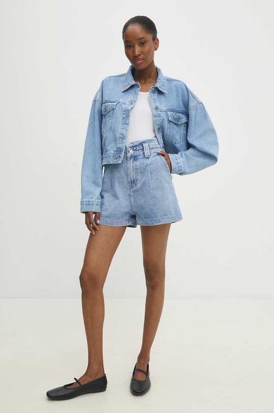 Τζιν σορτς Answear.LAB jd472l.1.fjs μπλε WW24