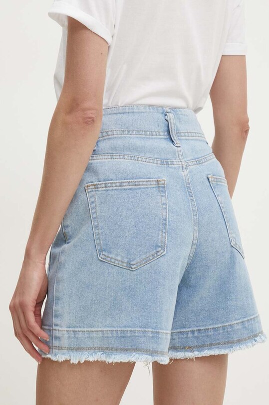Îmbrăcăminte Answear Lab pantaloni scurti jeans mg.453b.fh albastru