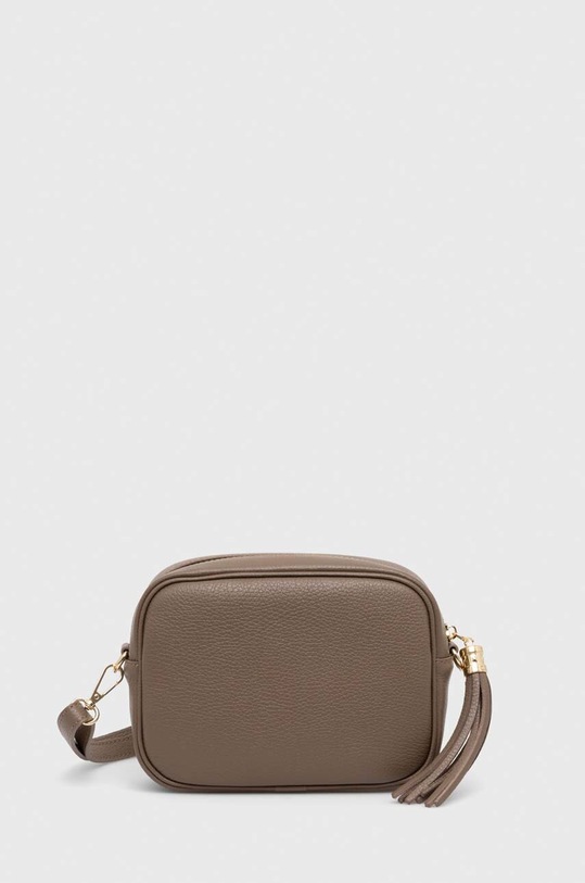 Answear Lab torebka skórzana skóra licowa beżowy it0047a.FKK