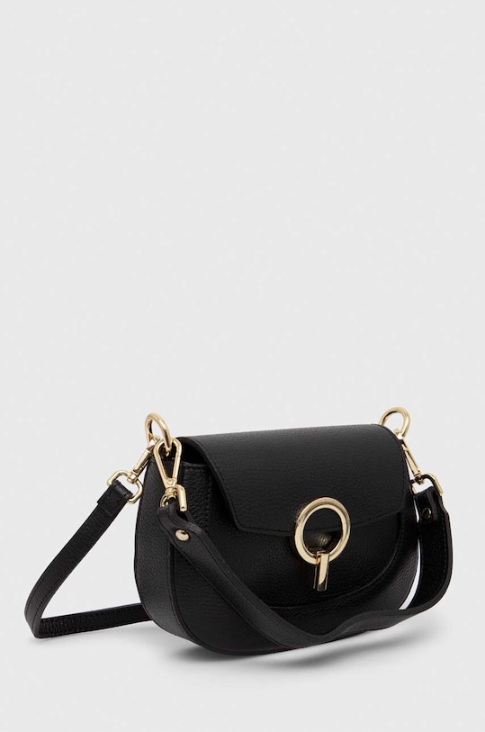 Шкіряна сумочка Answear.LAB 890.HWK чорний WW25