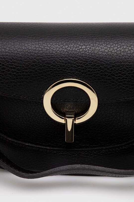 Шкіряна сумочка Answear.LAB чорний 890.HWK