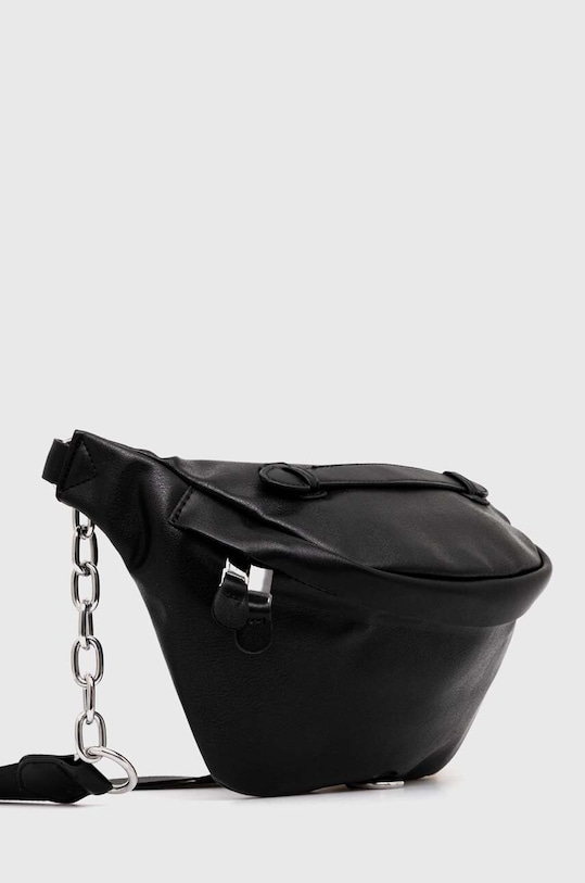 Accesorii Answear Lab borseta de piele 1201126.cdb negru