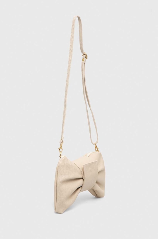 Answear Lab torebka skórzana 2413131.hh beżowy WW24