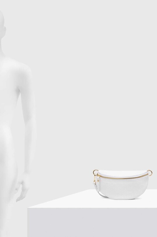 Kožená ledvinka Answear Lab 565.HKK bílá