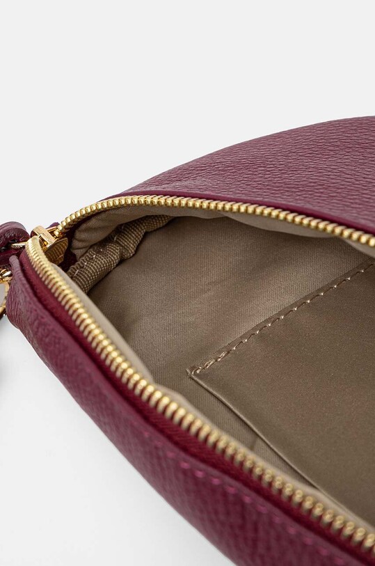 Answear Lab borseta de piele violet 565.HKK